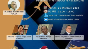 Webinar & Peluncuran Buku: “Take Off to Safety; Perspektif Psikologi Penerbangan”